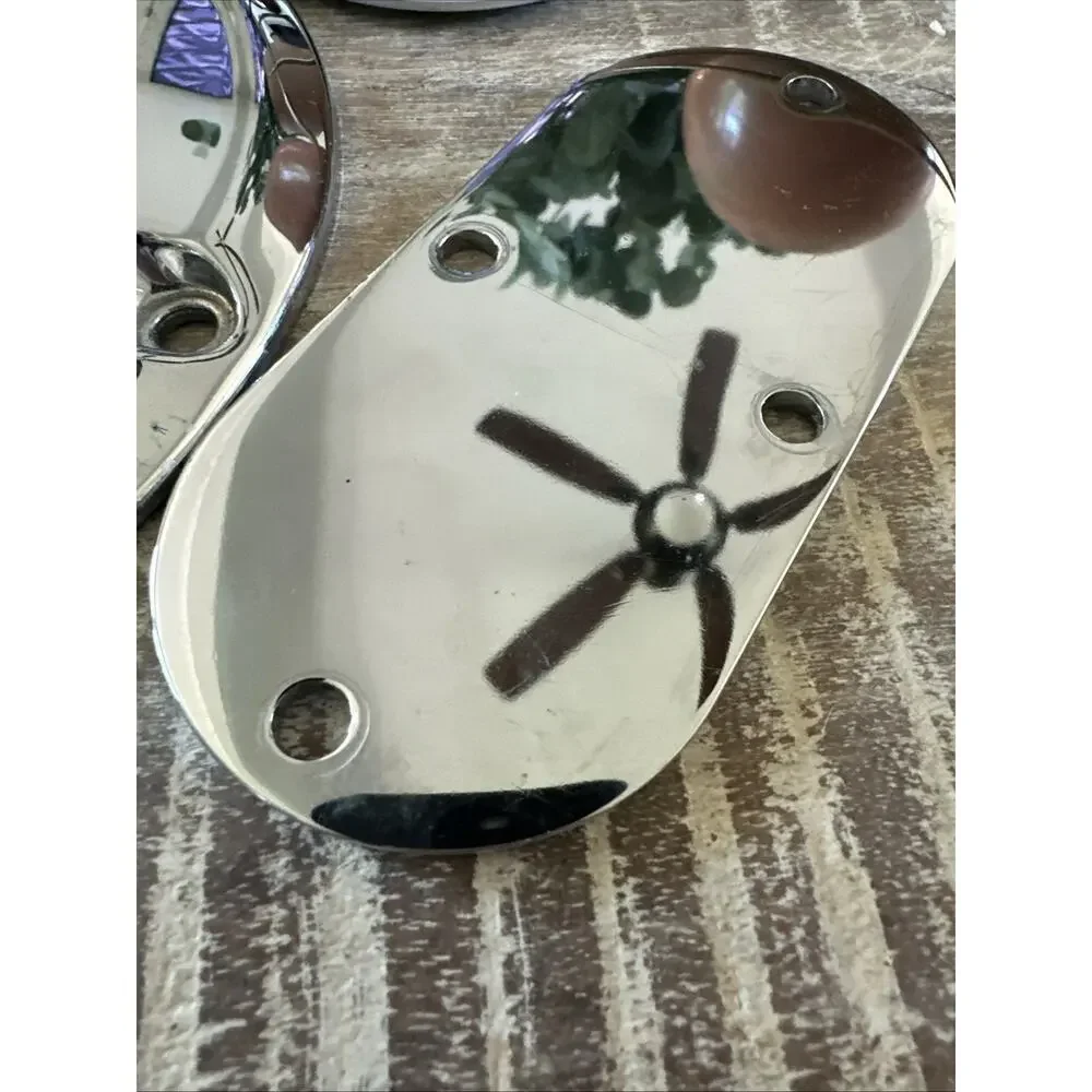Harley Davidson Genuine Chrome Twin Cam Derby ,Chain Inspection & Timer Covers